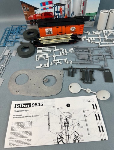 Kibri 9835 krafstoflager - ho,